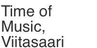Time of Music, Viitasaari