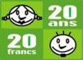 20 ans 20 francs