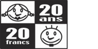 Vingt ans / vingt francs